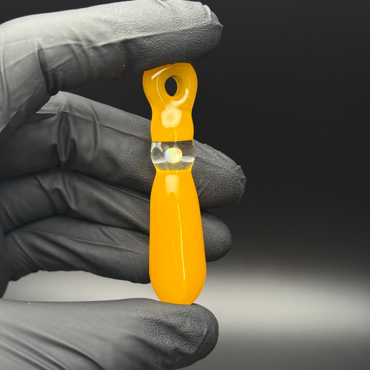 Yellow opal pendant