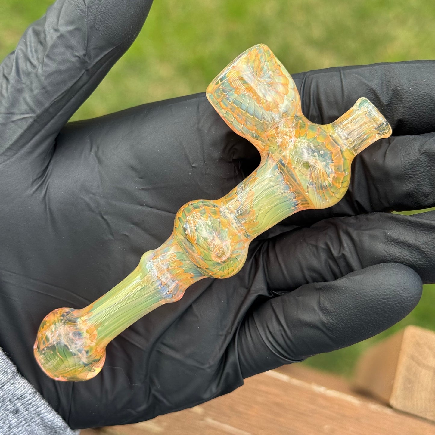 2 hole Timestretcher peace pipe